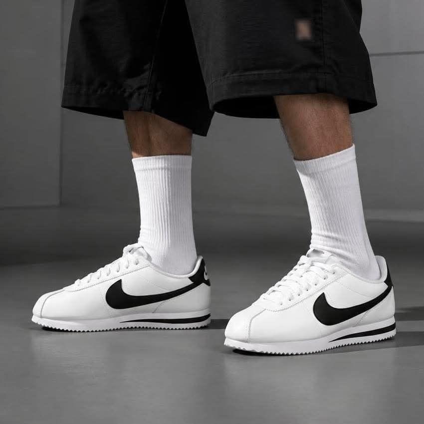 经典黑白⚫⚪Nike Cortez 阿甘鞋复古板鞋